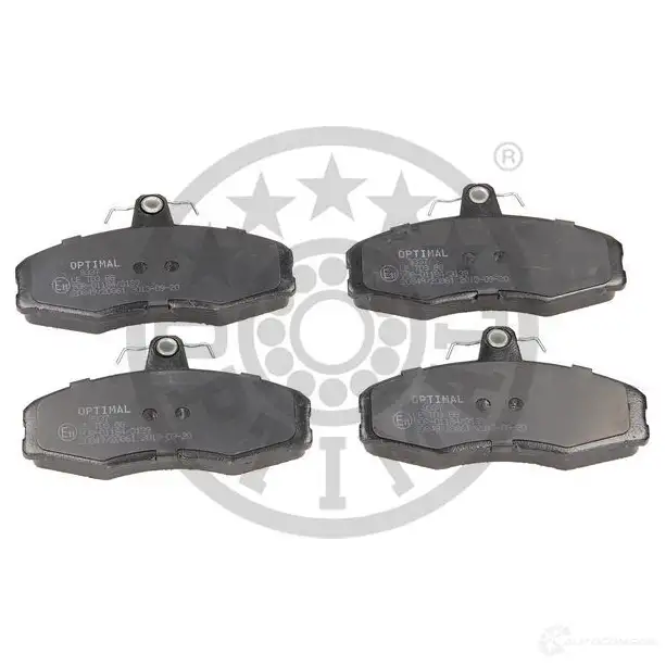 Тормозные колодки дисковые, комплект OPTIMAL 208 61 BP-09337 CM5XHYR 1424546194 - Изображение 1