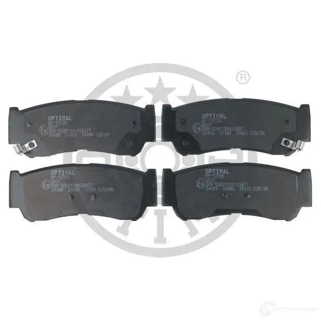 Тормозные колодки дисковые, комплект OPTIMAL BP-12735 1424925597 24489 2 4488 - Изображение 1