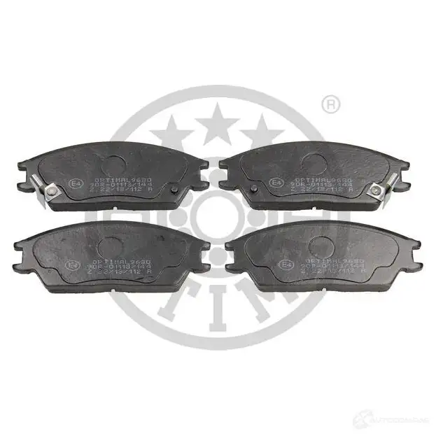 Тормозные колодки дисковые, комплект OPTIMAL 21773 1424546331 2101 2 BP-09680 - Изображение 1