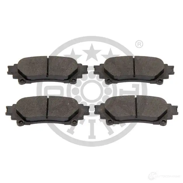 Тормозные колодки дисковые, комплект OPTIMAL 2491 8 12729 0877R 1425113854 изображение 1