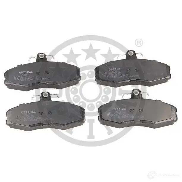 Тормозные колодки дисковые, комплект OPTIMAL 1273822 K5JRY 9337 208 61 - Изображение 1