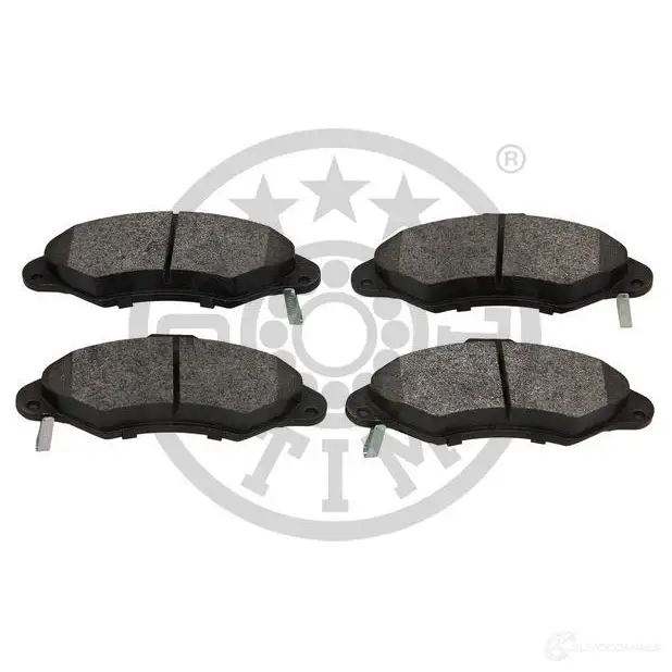Тормозные колодки дисковые, комплект OPTIMAL BP-10207 23301 1424546540 233 00 изображение 1