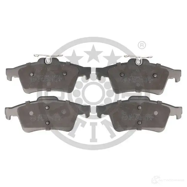 Тормозные колодки дисковые, комплект OPTIMAL 25213 1424925220 25 212 BP-12352 - Изображение 1