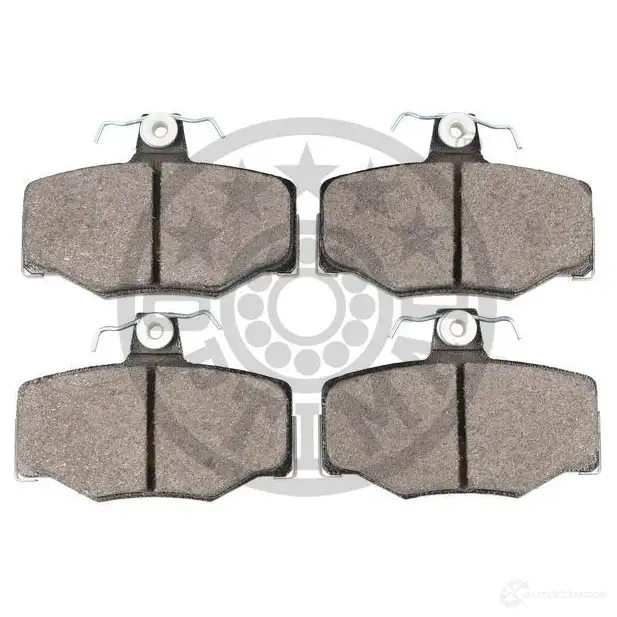 Тормозные колодки дисковые, комплект OPTIMAL 2154 5 PZZYUE 1424546523 BP-10175 изображение 1