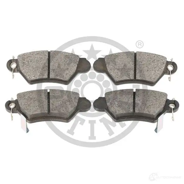 Тормозные колодки дисковые, комплект OPTIMAL BP-10290 1424546568 E9HFP 21 991 изображение 1