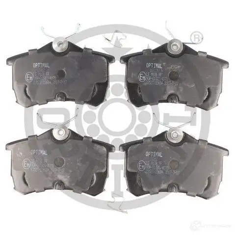 Тормозные колодки дисковые, комплект OPTIMAL BP-10312 1424546578 2352 7 19A8H3 - Изображение 1