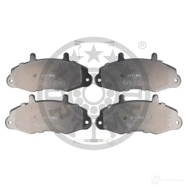 Тормозные колодки дисковые, комплект OPTIMAL BP-09769 1424546365 214 70 9JKA9OL - Изображение 1