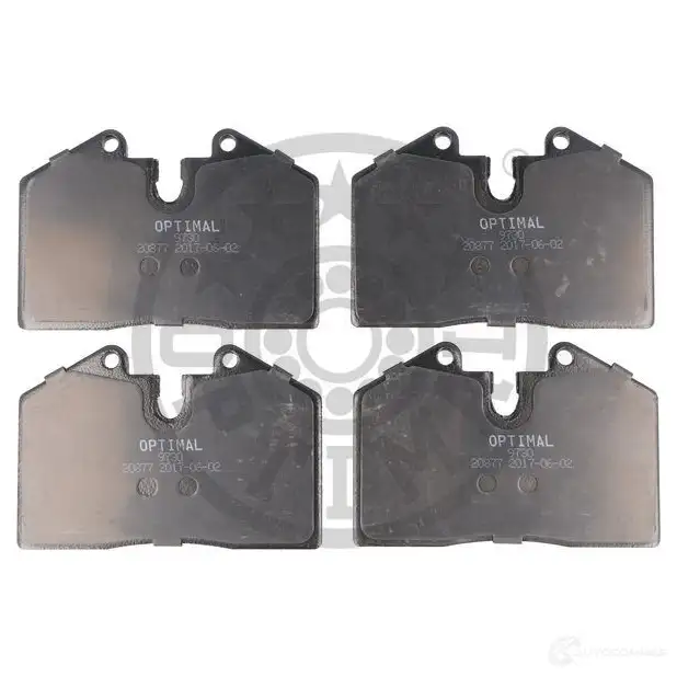 Тормозные колодки дисковые, комплект OPTIMAL 1424546351 9EVZD BP-09730 20 877 - Изображение 1