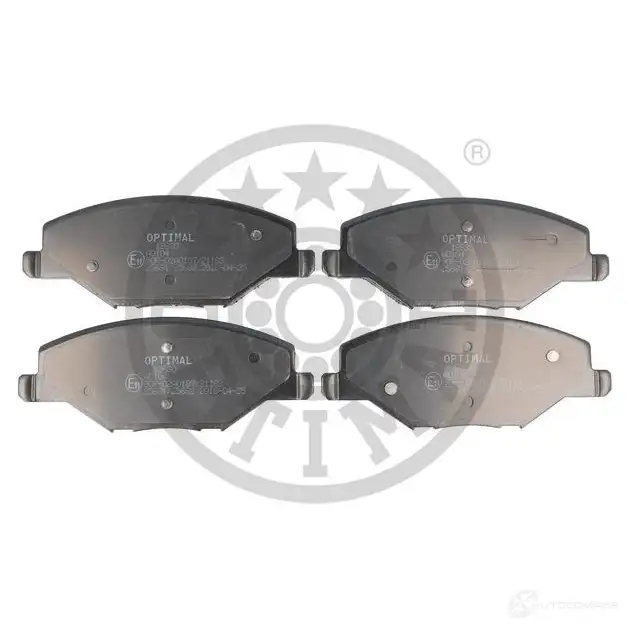 Тормозные колодки дисковые, комплект OPTIMAL 25682 BP-12630 1424925494 256 81 изображение 0