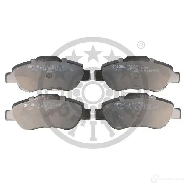 Тормозные колодки дисковые, комплект OPTIMAL SSU3Q C8 12226 4031185997188 1271930 - Изображение 1