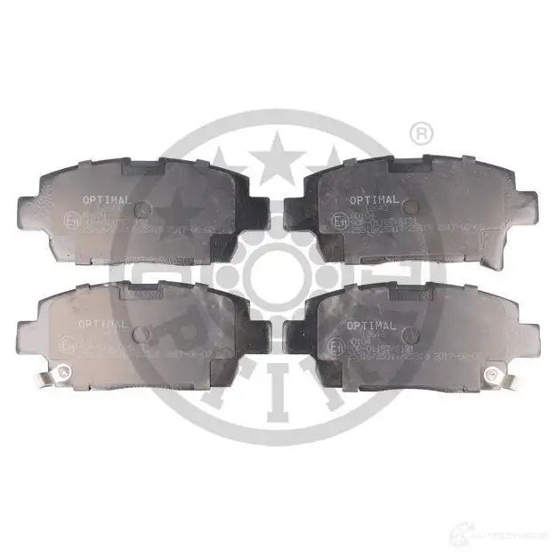 Тормозные колодки дисковые, комплект OPTIMAL BP-12643 25317 25 316 1424925507 изображение 0
