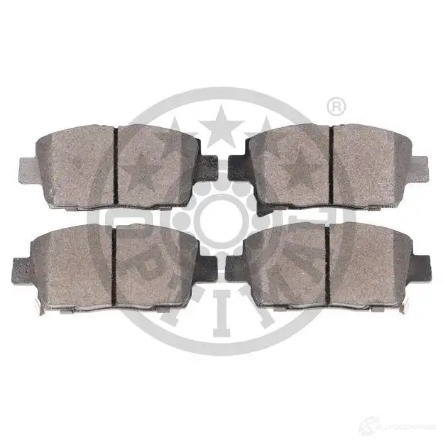 Тормозные колодки дисковые, комплект OPTIMAL BP-12643 25317 25 316 1424925507 изображение 1