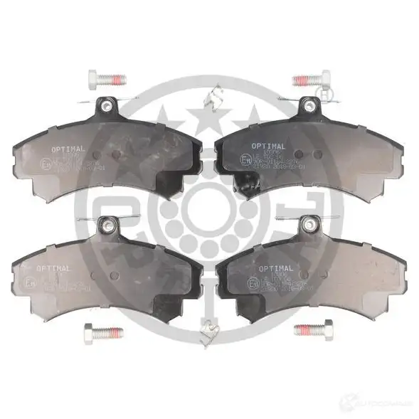 Тормозные колодки дисковые, комплект OPTIMAL 219 20 BP-10306 28Q0ZO 1424546573 - Изображение 1