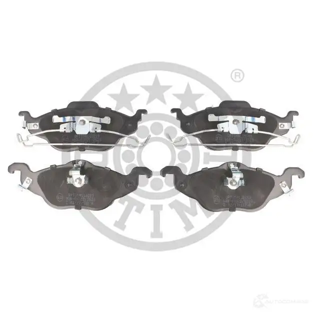 Тормозные колодки дисковые, комплект OPTIMAL 23 063 23064 BP-10289 1424546567 - Изображение 1