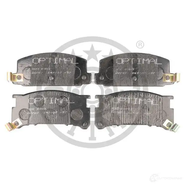 Тормозные колодки дисковые, комплект OPTIMAL 9393 7LWH 2CY 1273861 4031185146241 - Изображение 1