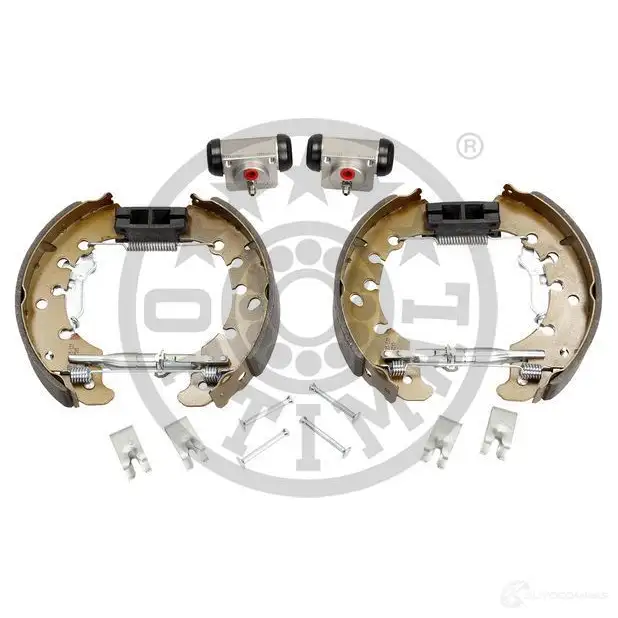 Тормозные колодки дисковые, комплект OPTIMAL 21279 2 1278 1424546494 BP-10095 - Изображение 1