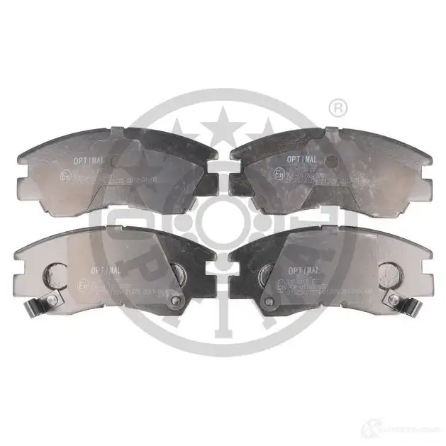 Тормозные колодки дисковые, комплект OPTIMAL BP-12031 20 341 1424546652 20392