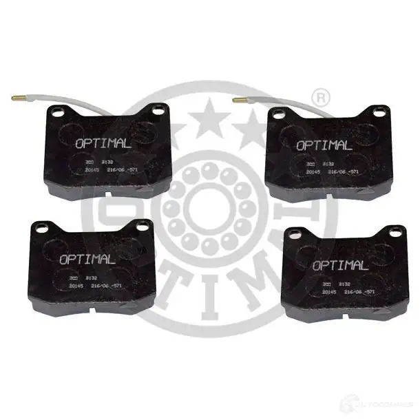Тормозные колодки дисковые, комплект OPTIMAL Q DT6Y 9210 1273669 4031185146180 изображение 2