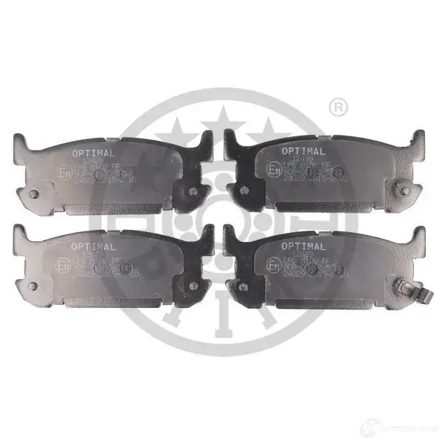 Тормозные колодки дисковые, комплект OPTIMAL TKFWUE 2402 9 BP-12489 1424925355 - Изображение 1