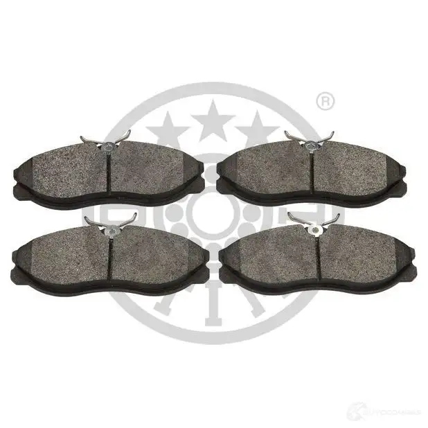 Тормозные колодки дисковые, комплект OPTIMAL 214 10 1424546430 BP-09901 21481 изображение 1