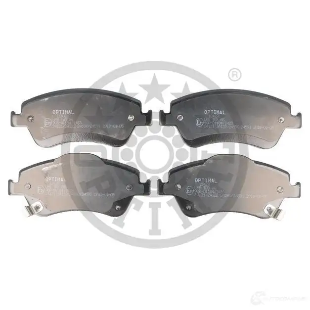 Тормозные колодки дисковые, комплект OPTIMAL BP-12439 8TA2MY9 1424925305 2 4122 изображение 0