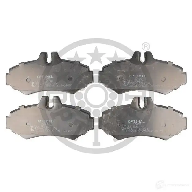 Тормозные колодки дисковые, комплект OPTIMAL 2 3021 1424546614 BP-10403 JYCVJEB - Изображение 1