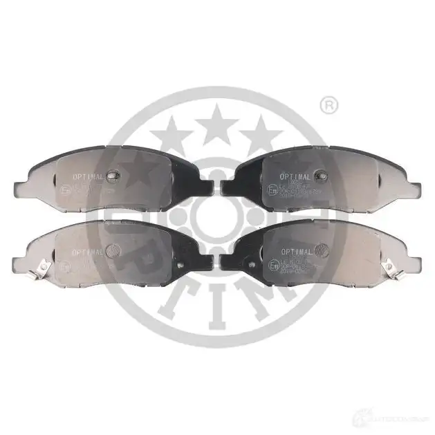 Тормозные колодки дисковые, комплект OPTIMAL 2468 2 0TOBF BP-12658 1424925521 - Изображение 1
