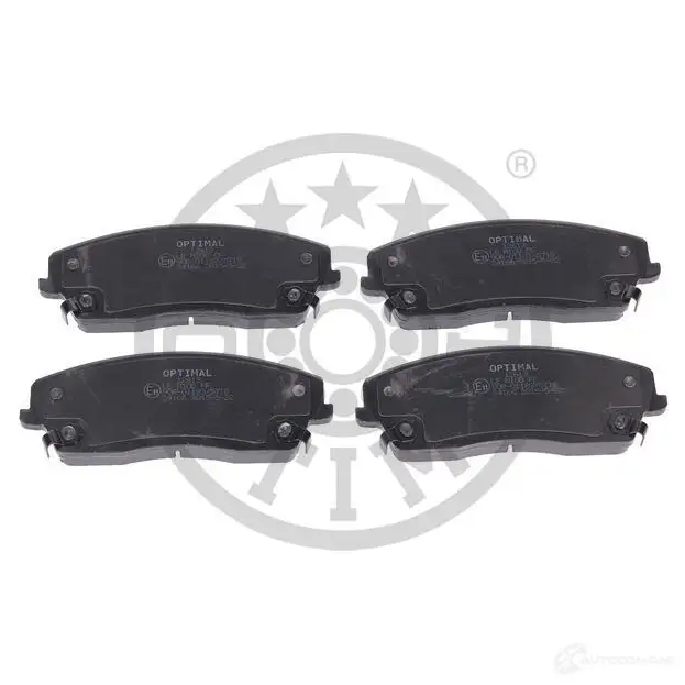 Тормозные колодки дисковые, комплект OPTIMAL KZH88LT 1424925478 2 4166 BP-12613 - Изображение 1
