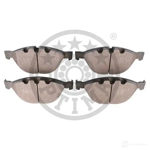 Тормозные колодки дисковые, комплект OPTIMAL 23792 237 91 BP-12596 1424925461 изображение 1