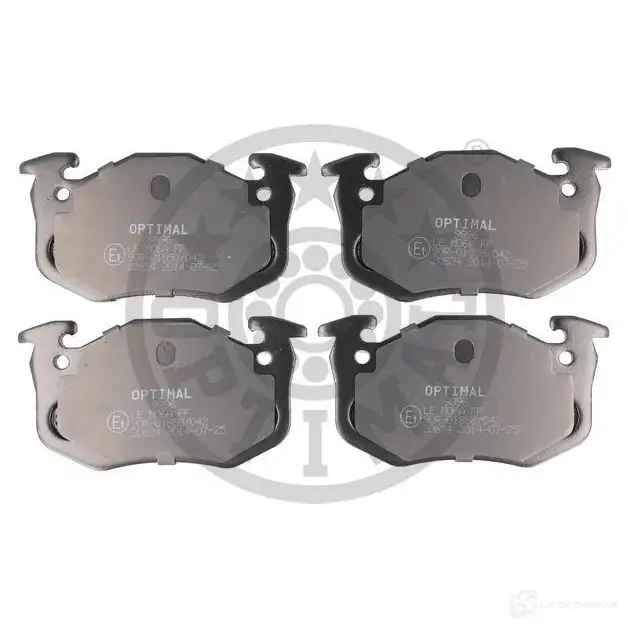 Тормозные колодки дисковые, комплект OPTIMAL BP-09896 M0XK2P 1424546426 206 34 изображение 0