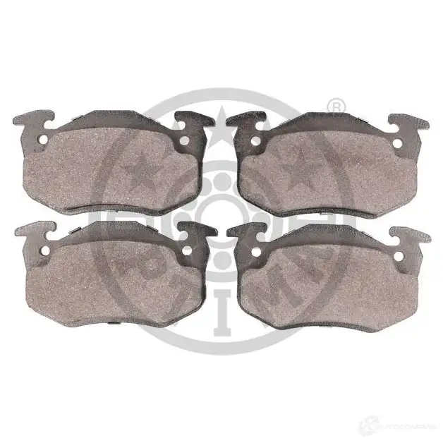 Тормозные колодки дисковые, комплект OPTIMAL BP-09896 M0XK2P 1424546426 206 34 изображение 1