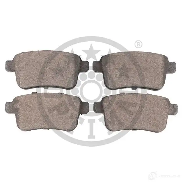 Тормозные колодки дисковые, комплект OPTIMAL BP-12464 1424925330 SAQBK 2 4692 изображение 1