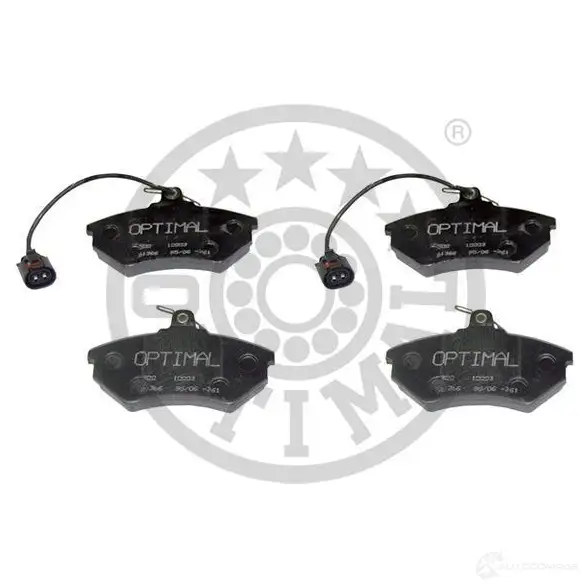 Тормозные колодки дисковые, комплект OPTIMAL EG MZ8N 4058787122480 1424546456 BP-10003 изображение 0