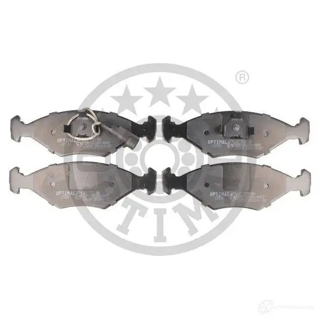 Тормозные колодки дисковые, комплект OPTIMAL YVPZ L BP-12530 1424925395 4058787128666 - Изображение 1