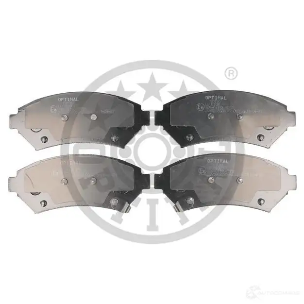 Тормозные колодки дисковые, комплект OPTIMAL BP-10190 23359 1424546530 2 3358 - Изображение 1