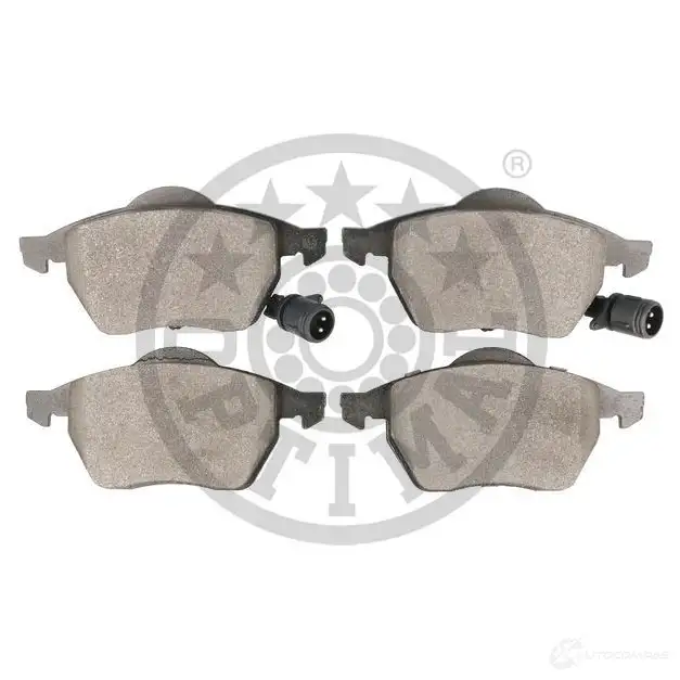 Тормозные колодки дисковые, комплект OPTIMAL 1424546529 BP-10189 YD LLFB 4058787123234 изображение 1