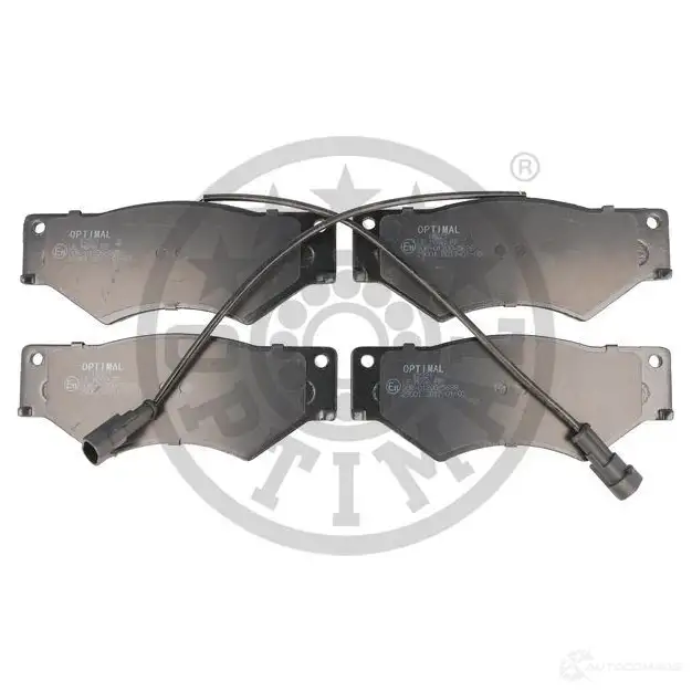 Тормозные колодки дисковые, комплект OPTIMAL 1424546784 EZO5 6 4058787125795 BP-12221 - Изображение 1