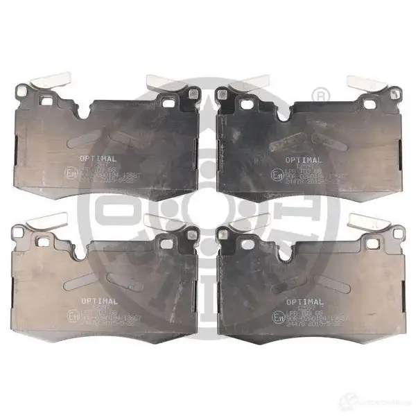 Тормозные колодки дисковые, комплект OPTIMAL PLPM3Z 1424925462 BP-12597 2447 8 - Изображение 1