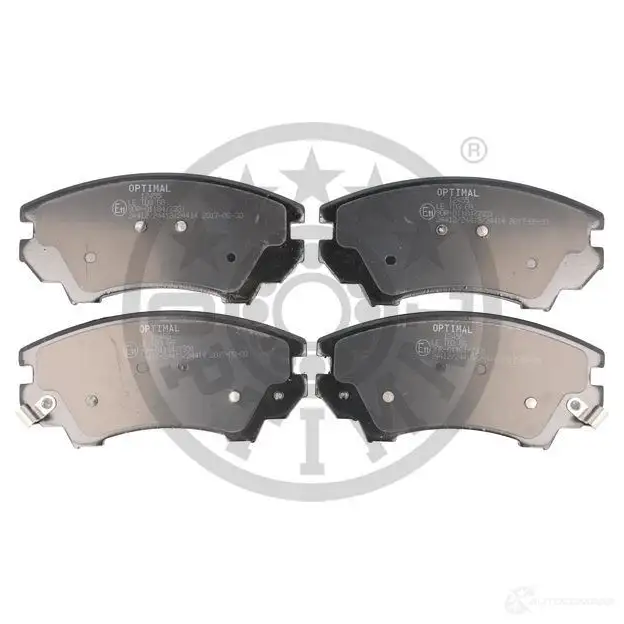 Тормозные колодки дисковые, комплект OPTIMAL K6L1363 244 12 1424925321 BP-12455 - Изображение 1