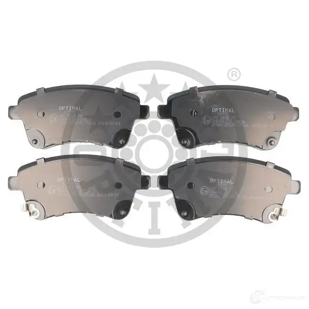 Тормозные колодки дисковые, комплект OPTIMAL 251 84 R05Q6 BP-12575 1424925440 - Изображение 1