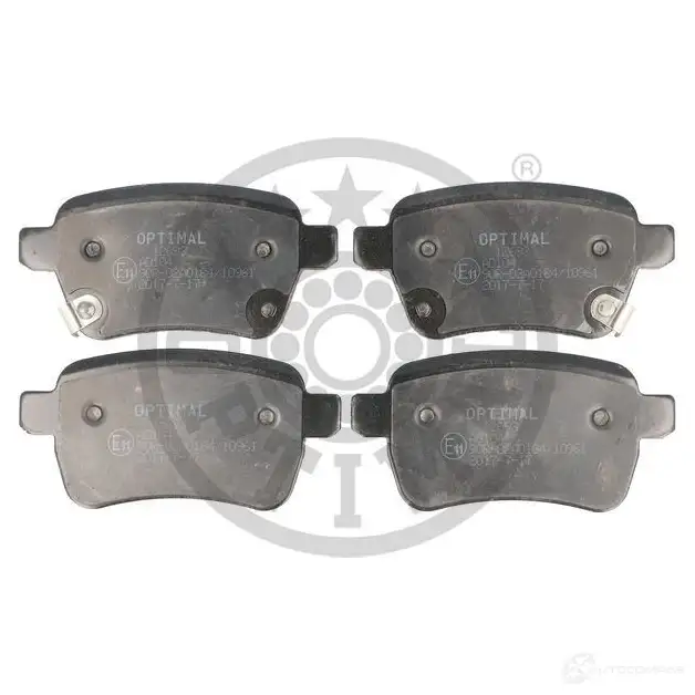 Тормозные колодки дисковые, комплект OPTIMAL 4058787130249 97SQ 3C 1424925556 BP-12693 изображение 0