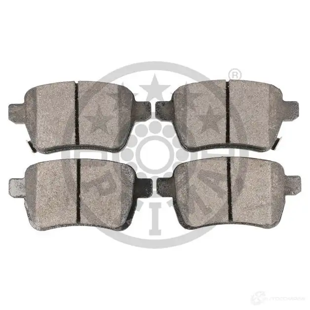 Тормозные колодки дисковые, комплект OPTIMAL 4058787130249 97SQ 3C 1424925556 BP-12693 изображение 1