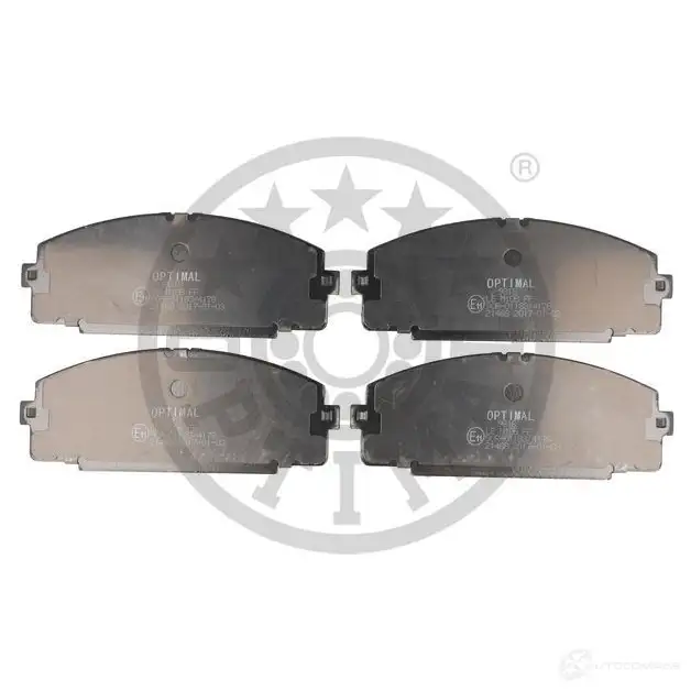 Тормозные колодки дисковые, комплект OPTIMAL BP-09818 1424546394 214 68 CY1G6K - Изображение 1