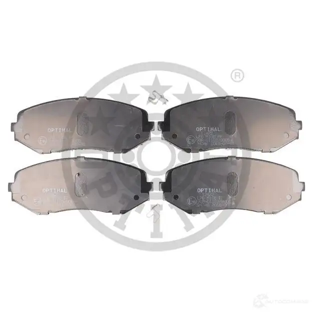 Тормозные колодки дисковые, комплект OPTIMAL BP-12422 24 346 1424925289 JF0G18Z - Изображение 1
