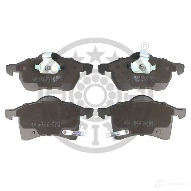 Тормозные колодки дисковые, комплект OPTIMAL 23058 1424546566 2305 7 BP-10288 - Изображение 1