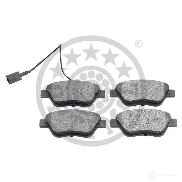 Тормозные колодки дисковые, комплект OPTIMAL 23 705 23706 1424925649 BP-85801 изображение 1