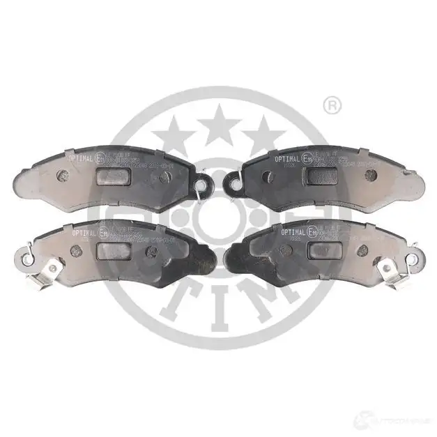 Тормозные колодки дисковые, комплект OPTIMAL BP-10326 2 3046 23296 1424546588 - Изображение 1