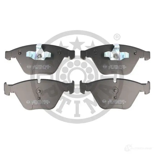 Тормозные колодки дисковые, комплект OPTIMAL XGN4GPK 1424925404 2331 3 BP-12539 - Изображение 1