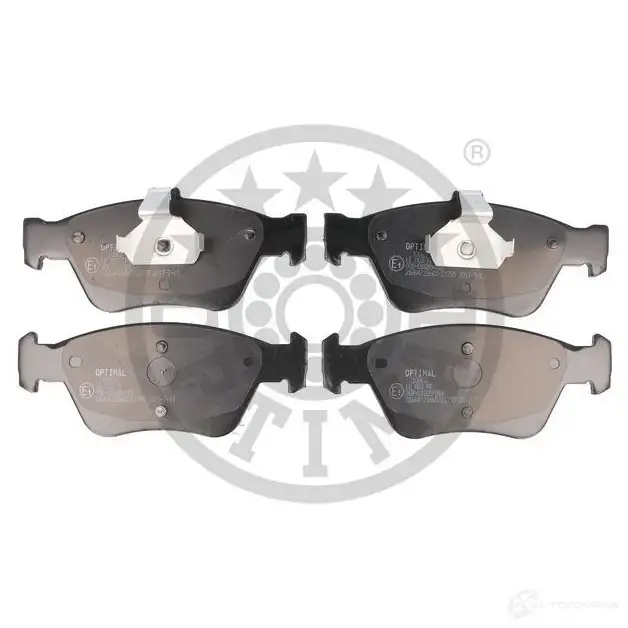 Тормозные колодки дисковые, комплект OPTIMAL 21795 BP-10063 216 64 1424546472 изображение 0