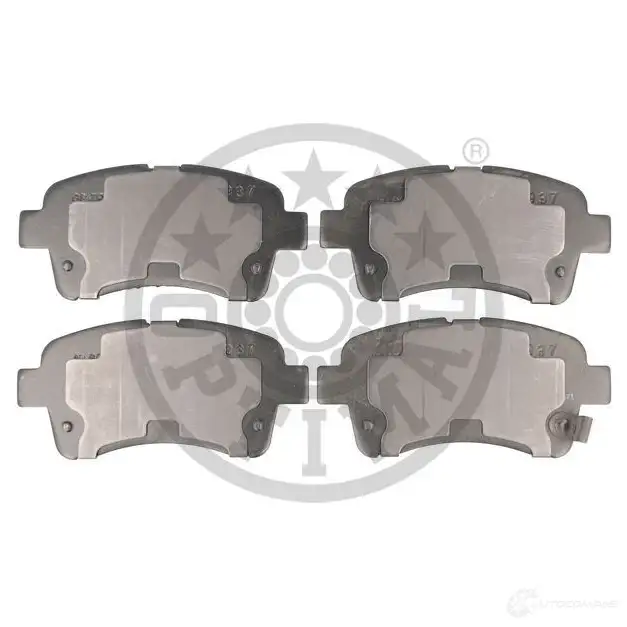 Тормозные колодки дисковые, комплект OPTIMAL BP-12376 24831 248 30 1424925243 изображение 0